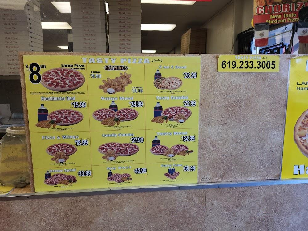 Tasty Pizza Menu image 1